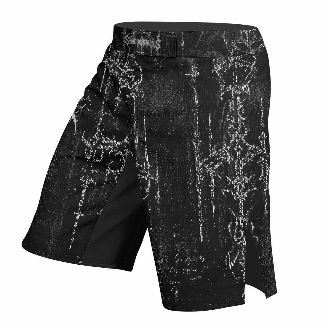 Hellborn Wrath Fight Shorts - right side mockup