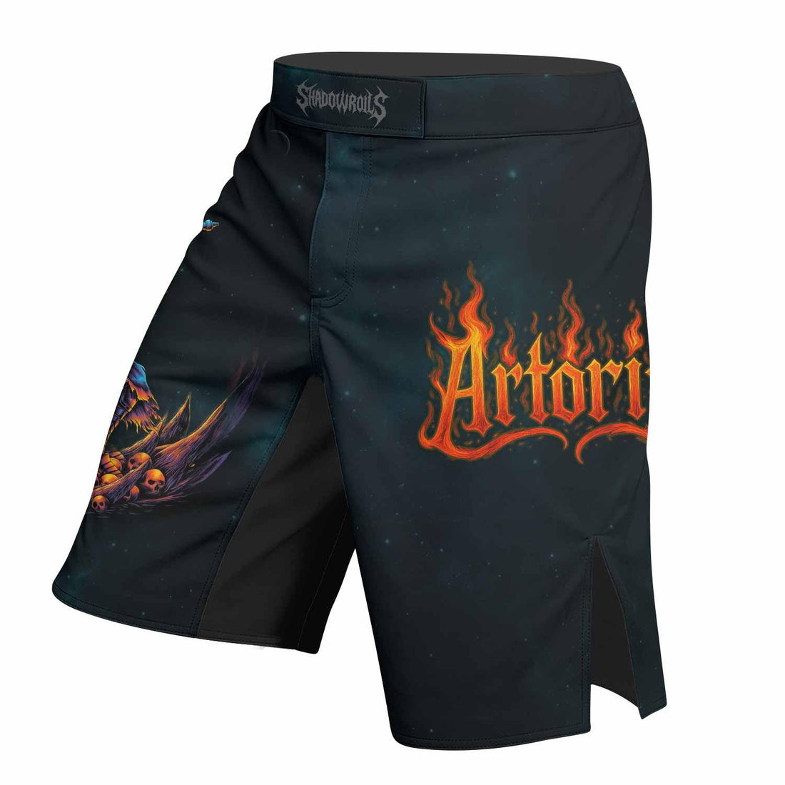 Infernal Artorias Fight Shorts - right side mockup