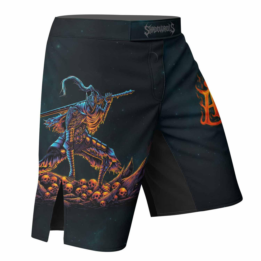 Infernal Artorias Fight Shorts - right side mockup