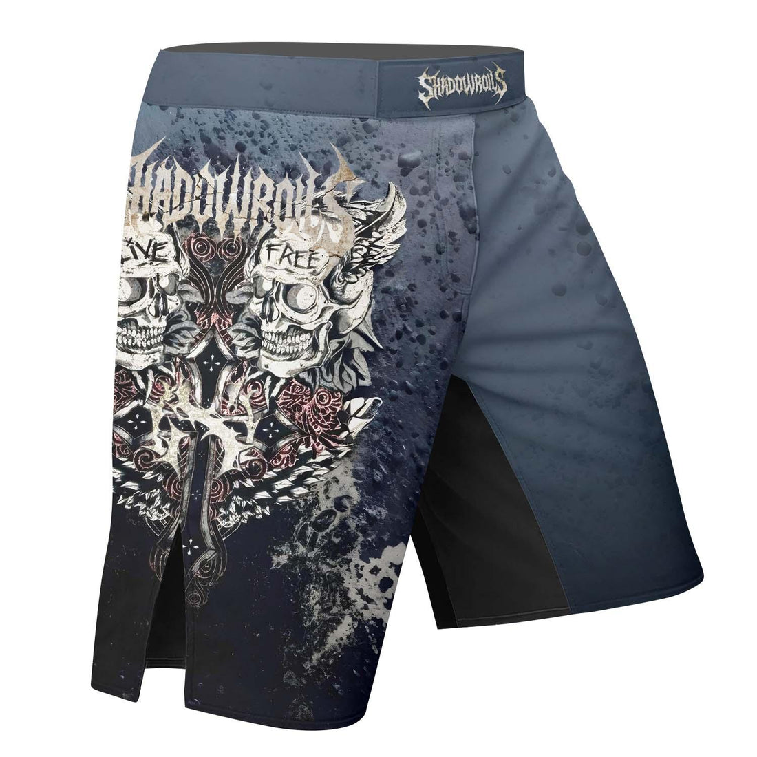 Live Free Warrior Fight Shorts