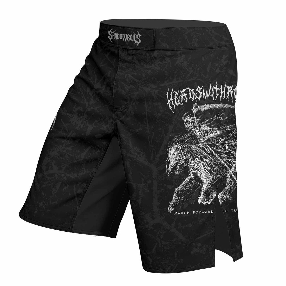 March Into Turmoil Fight Shorts Left