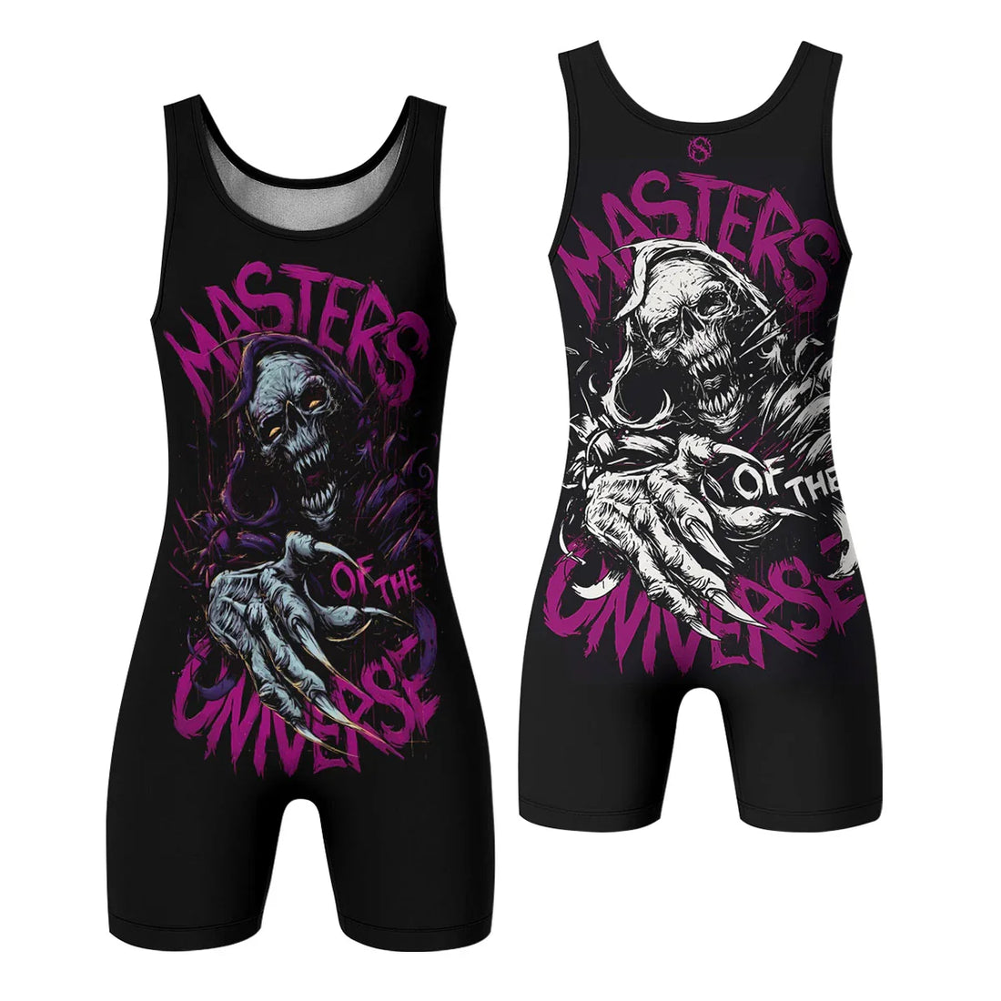 Masters of the Universe Wrestling Singlet - front and back view