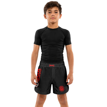 SGA Never Stop Kids Grappling Shorts