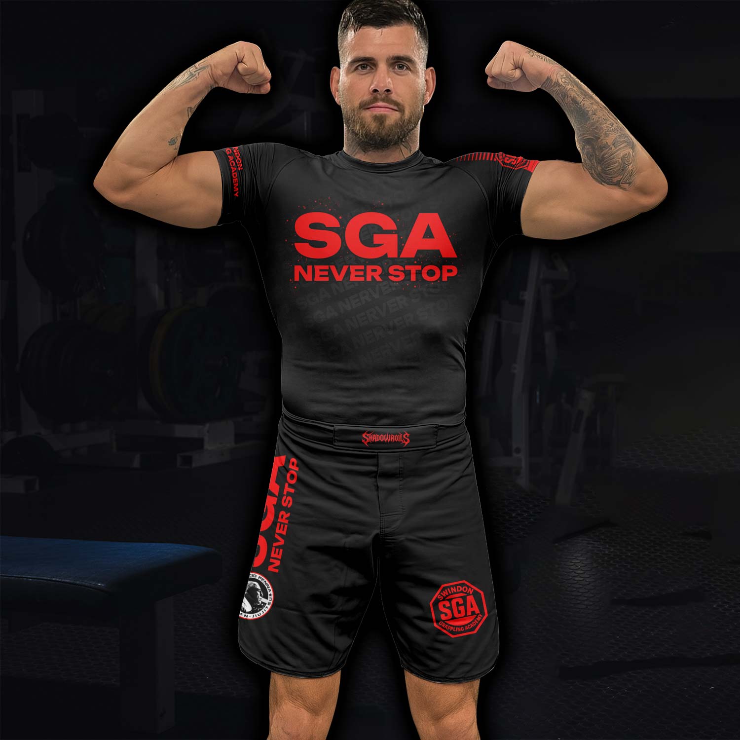 SGA Never Stop Fight Shorts