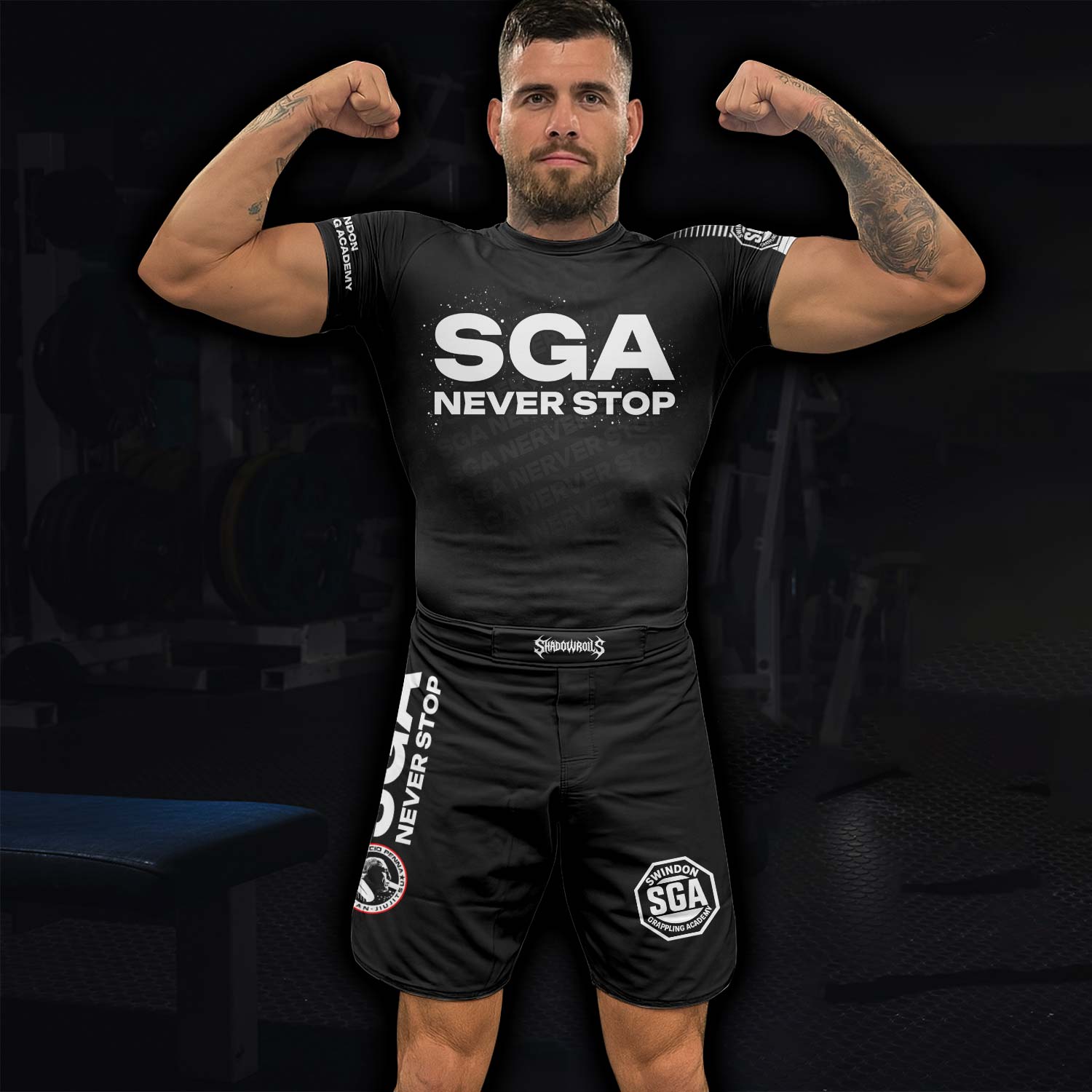 SGA Never Stop Fight Shorts