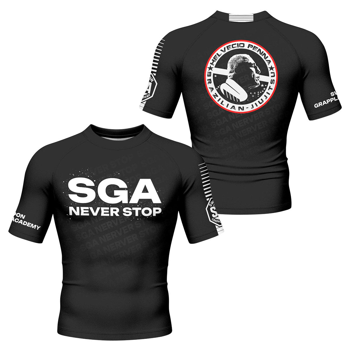 SGA Never Stop Rash Guard
