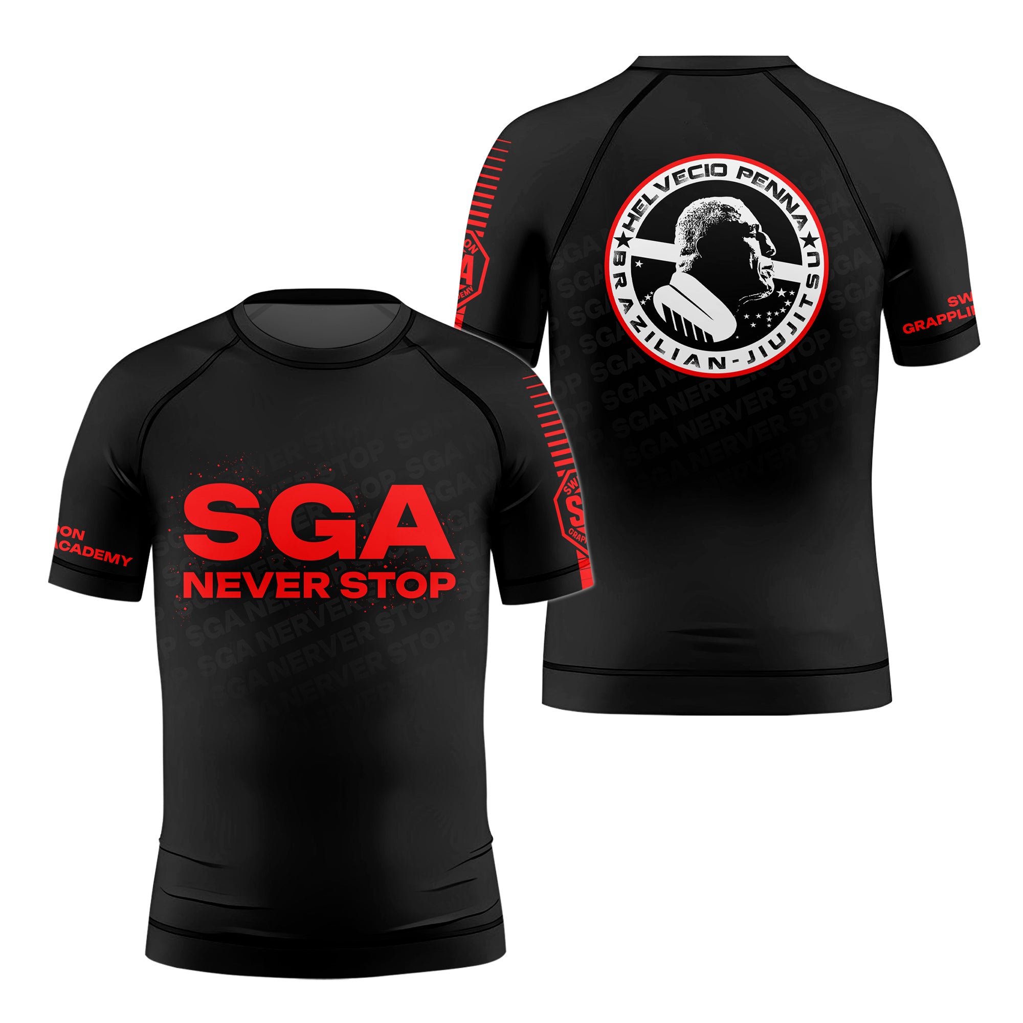 SGA Never Stop Kids Rash Guard