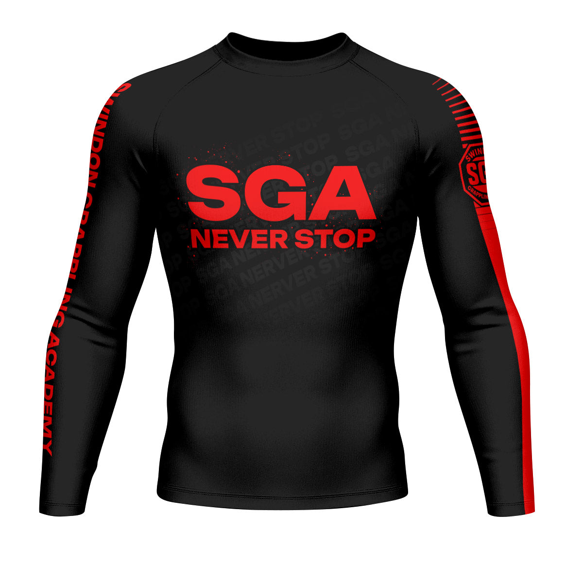 SGA Never Stop Rash Guard