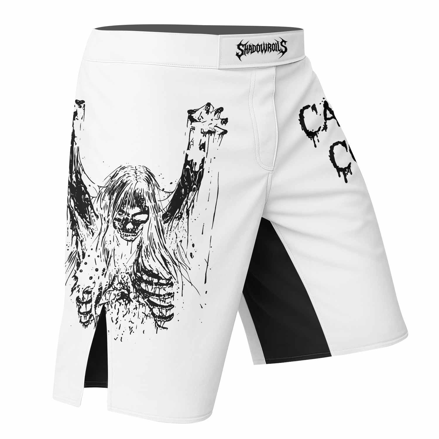 Cannibal Corpse Mixed Martial Arts Shorts - right side mockup