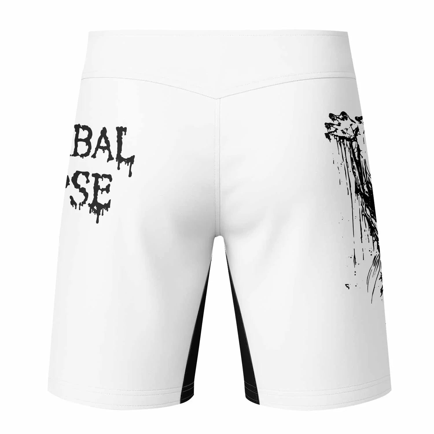 Cannibal Corpse Mixed Martial Arts Shorts - back view mockup