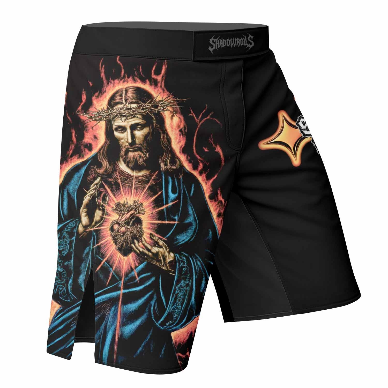 Sacred Heart Fight Shorts
