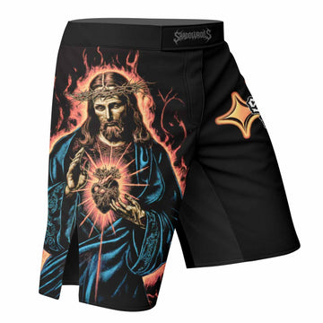 Sacred Heart Fight Shorts