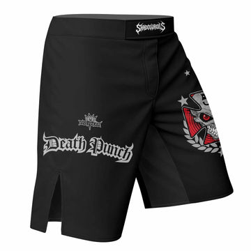 Death Punch Fight Shorts - right side mockup
