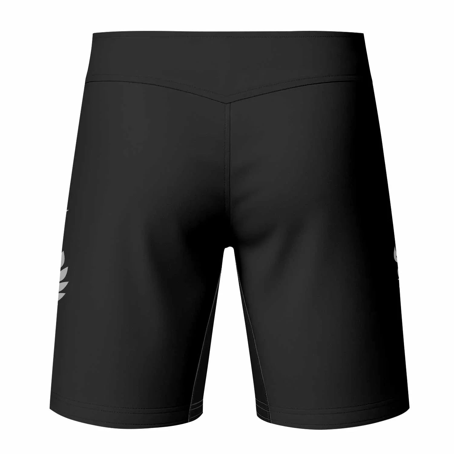 Death Punch Fight Shorts - back view mockup