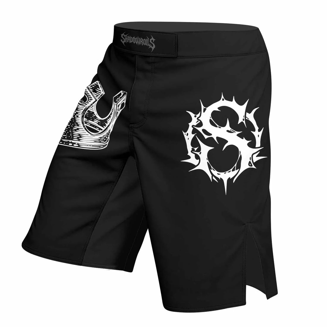 The King of Glory Fight Shorts - right side mockup