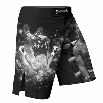 Gervonta Tank Davis Flip Fight Shorts - right side mockup