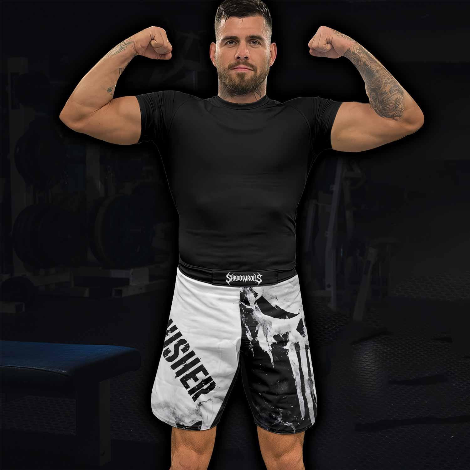 Punisher Ghost Skull Fight Shorts
