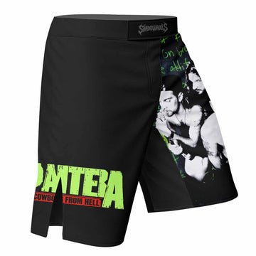 Pantera Cowboys From Hell Fight Shorts - right side mockup