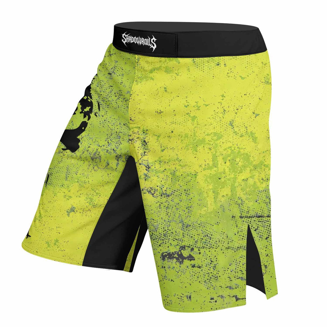 The Punisher Skull Fight Shorts - right side mockup