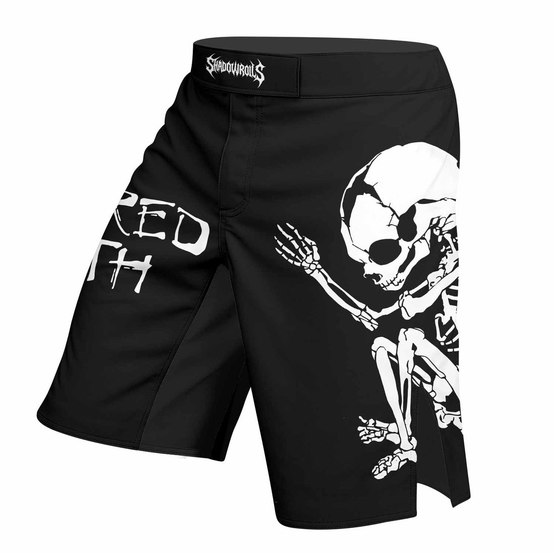 Cannibal Corpse Butchered at Birth Fight Shorts - right side mockup