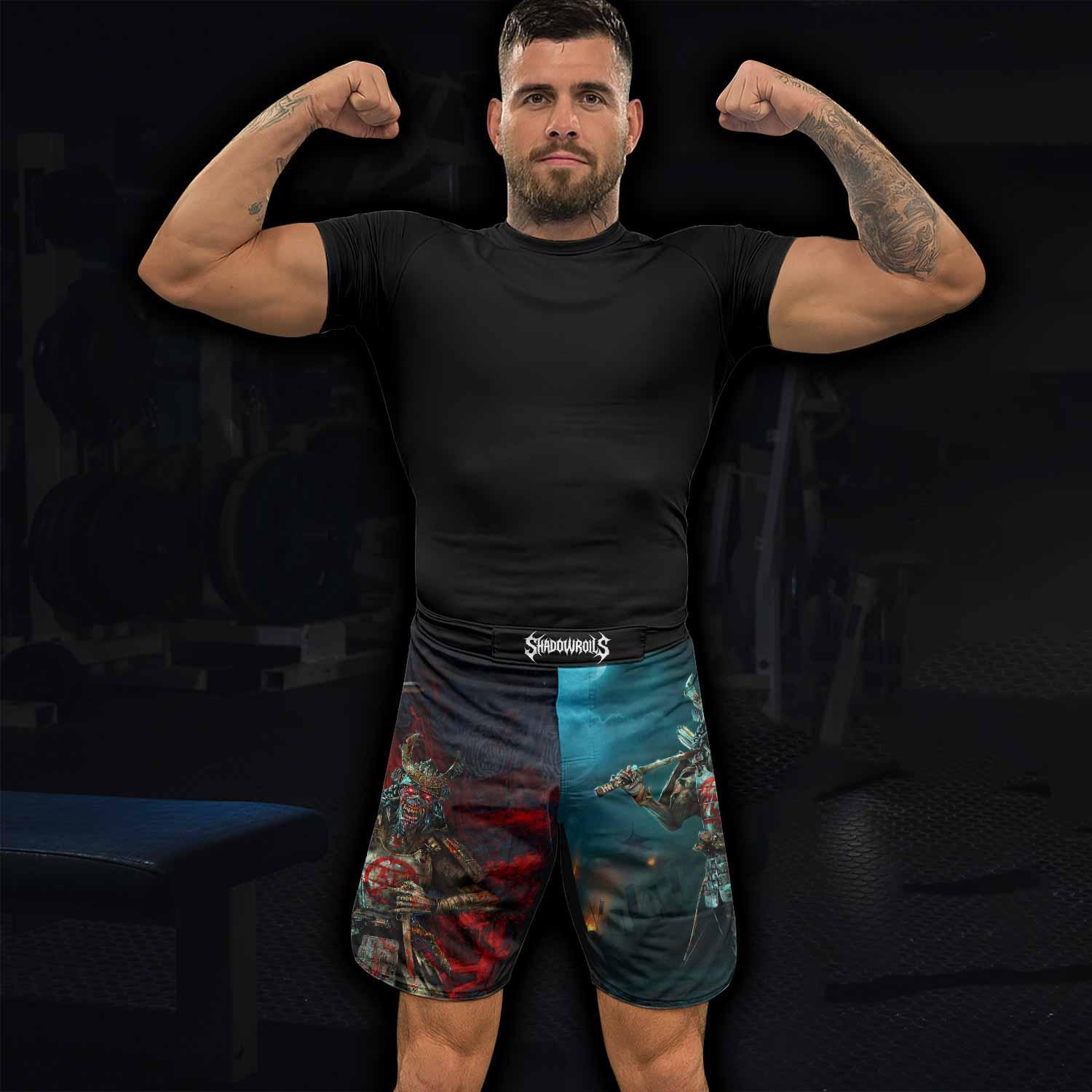 Iron Maiden Senjutsu Fight Shorts - lifestyle view