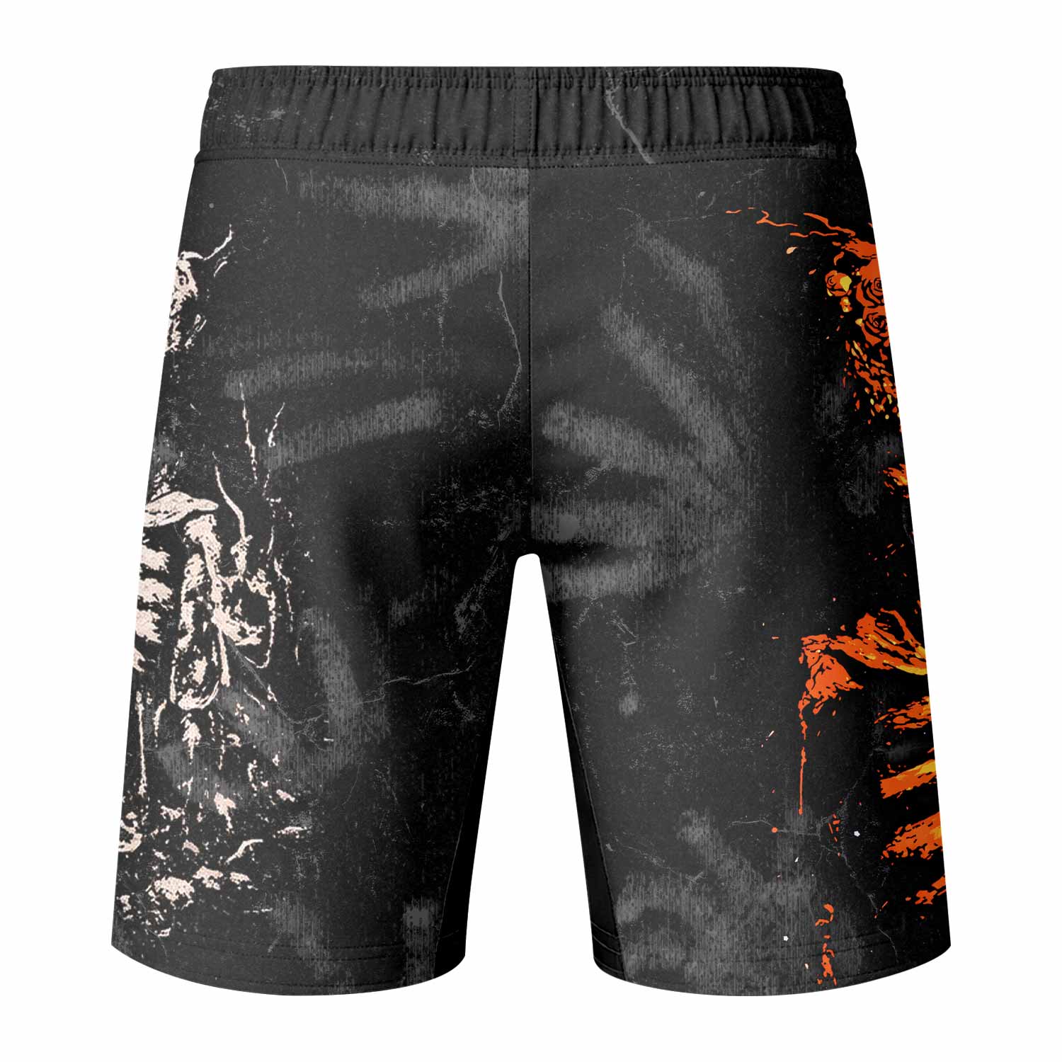 Sepultura Beneath the Remains Fight Shorts - back view mockup