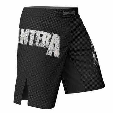 Vulgar Display of Power Pantera Fight Shorts - right side mockup