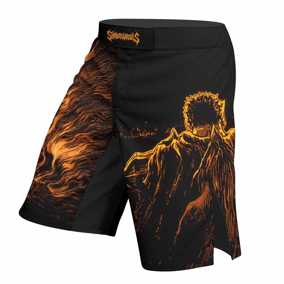Beast of Darkness Berserk Fight Shorts - right side mockup