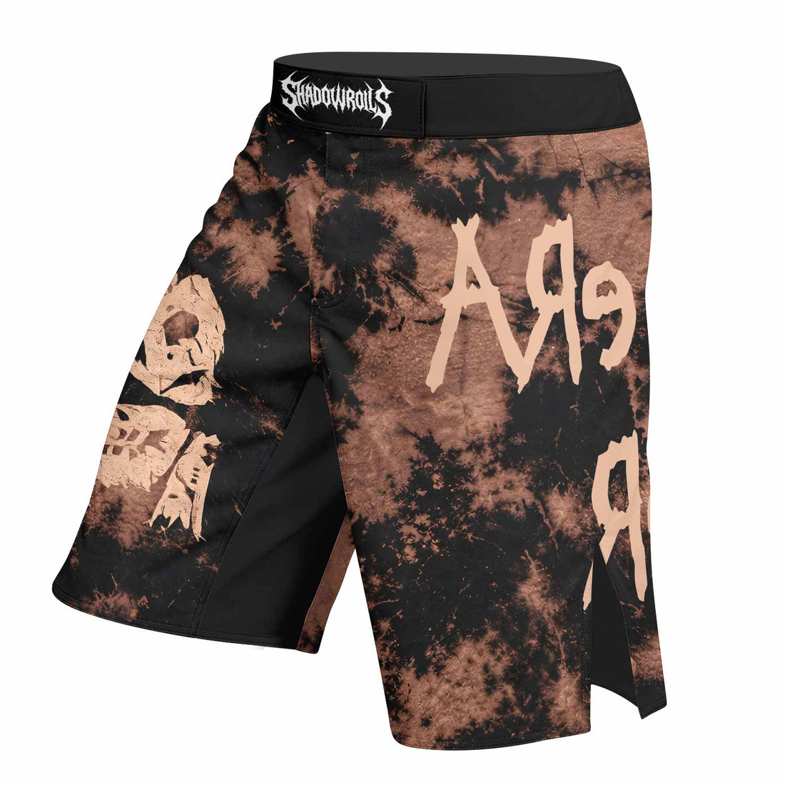 Korn Are You Ready Fight Shorts - right side mockup
