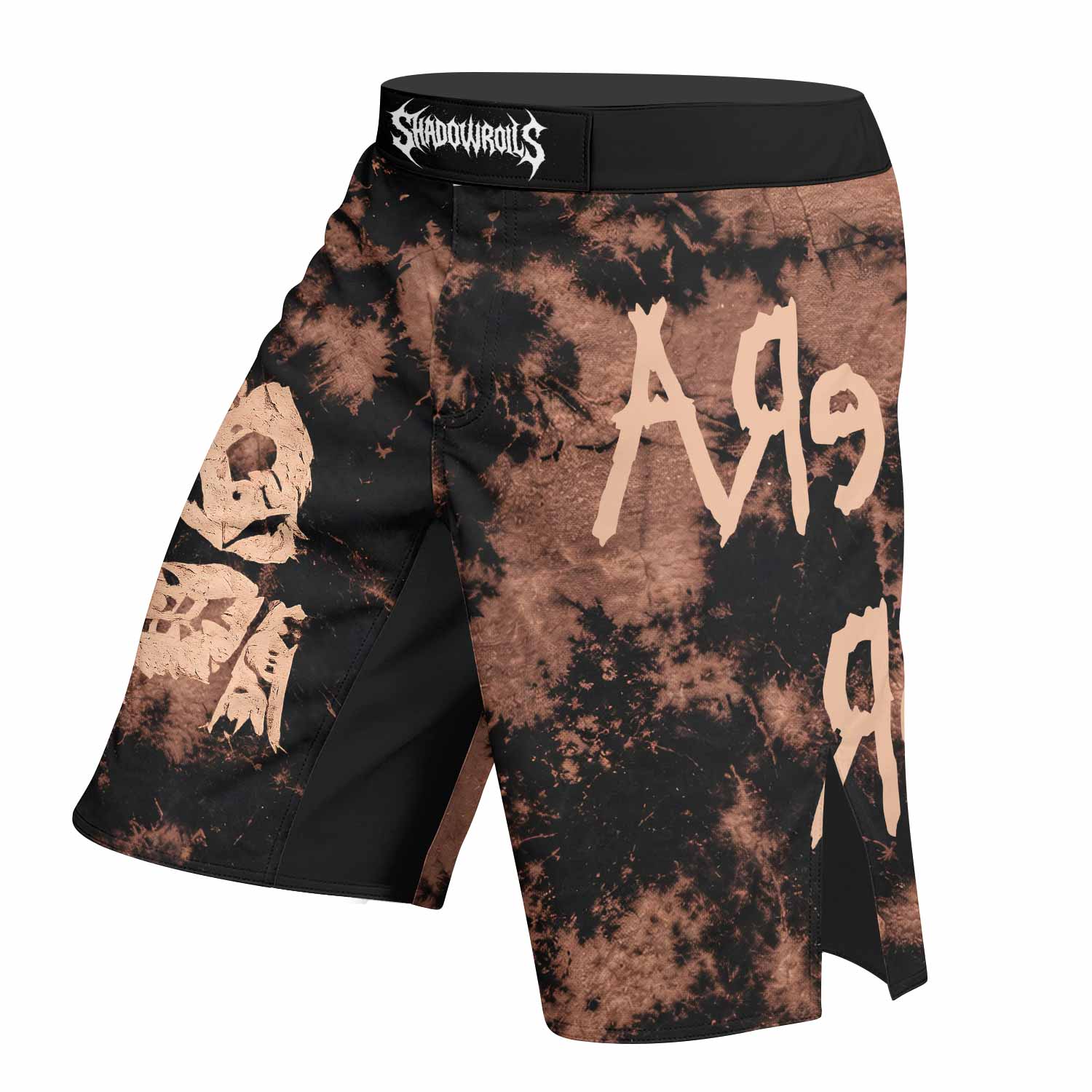 Korn Are You Ready Fight Shorts - left side mockup