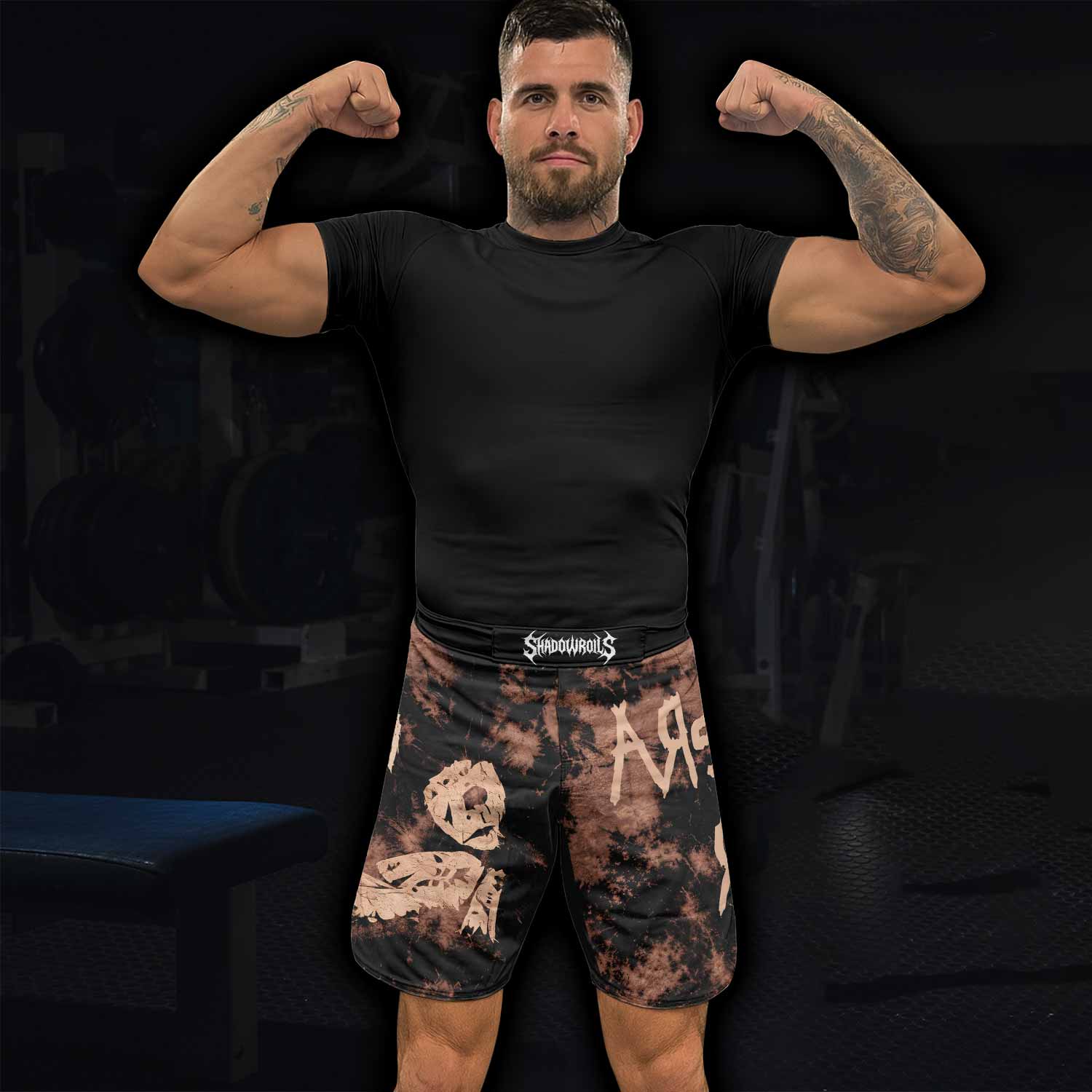 Korn Are You Ready Fight Shorts - lifestyle view