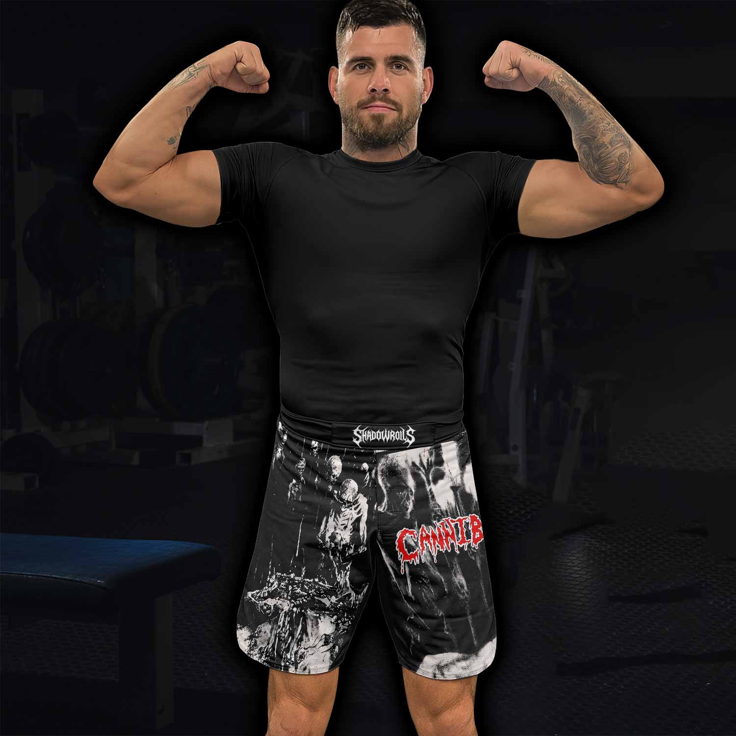 Cannibal Corpse Horror Fight Shorts - lifestyle view