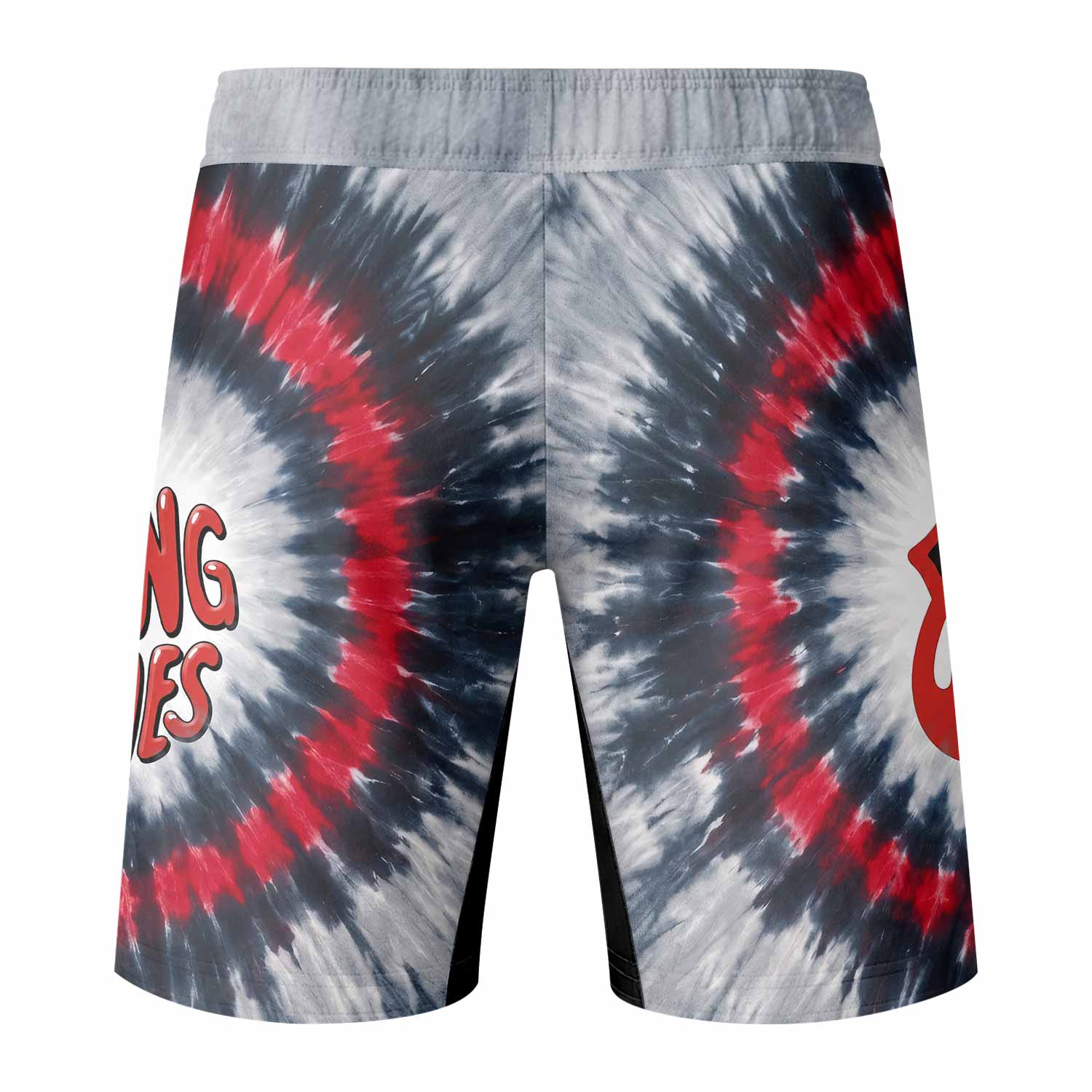 The Rolling Stones Fight Shorts - back view mockup