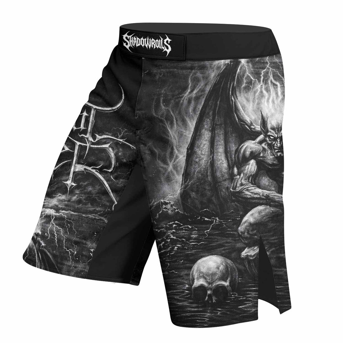 Jean Paul Gaultier Satan Fight Shorts - right side mockup