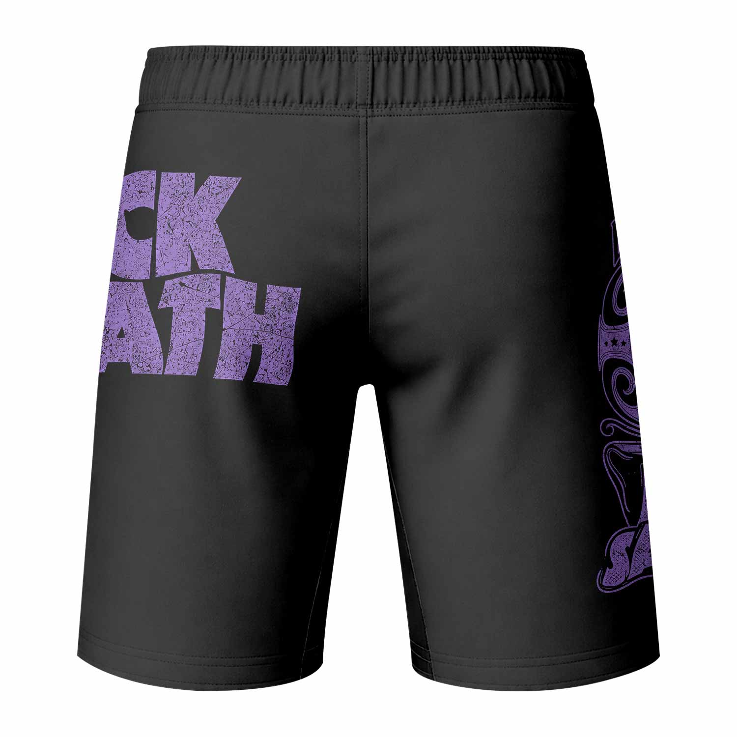 Black Sabbath Lord of This World Fight Shorts - back view mockup