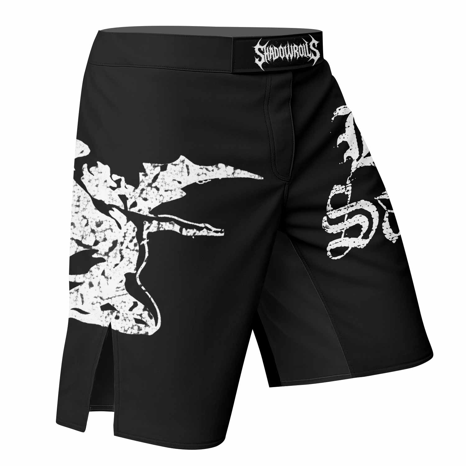 Black Sabbath Sabbath Bloody Sabbath Fight Shorts - right side mockup