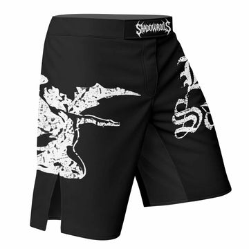 Black Sabbath Sabbath Bloody Sabbath Fight Shorts - right side mockup