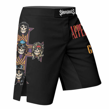 Appetite for Destruction Guns N' Roses Fight Shorts - right side mockup
