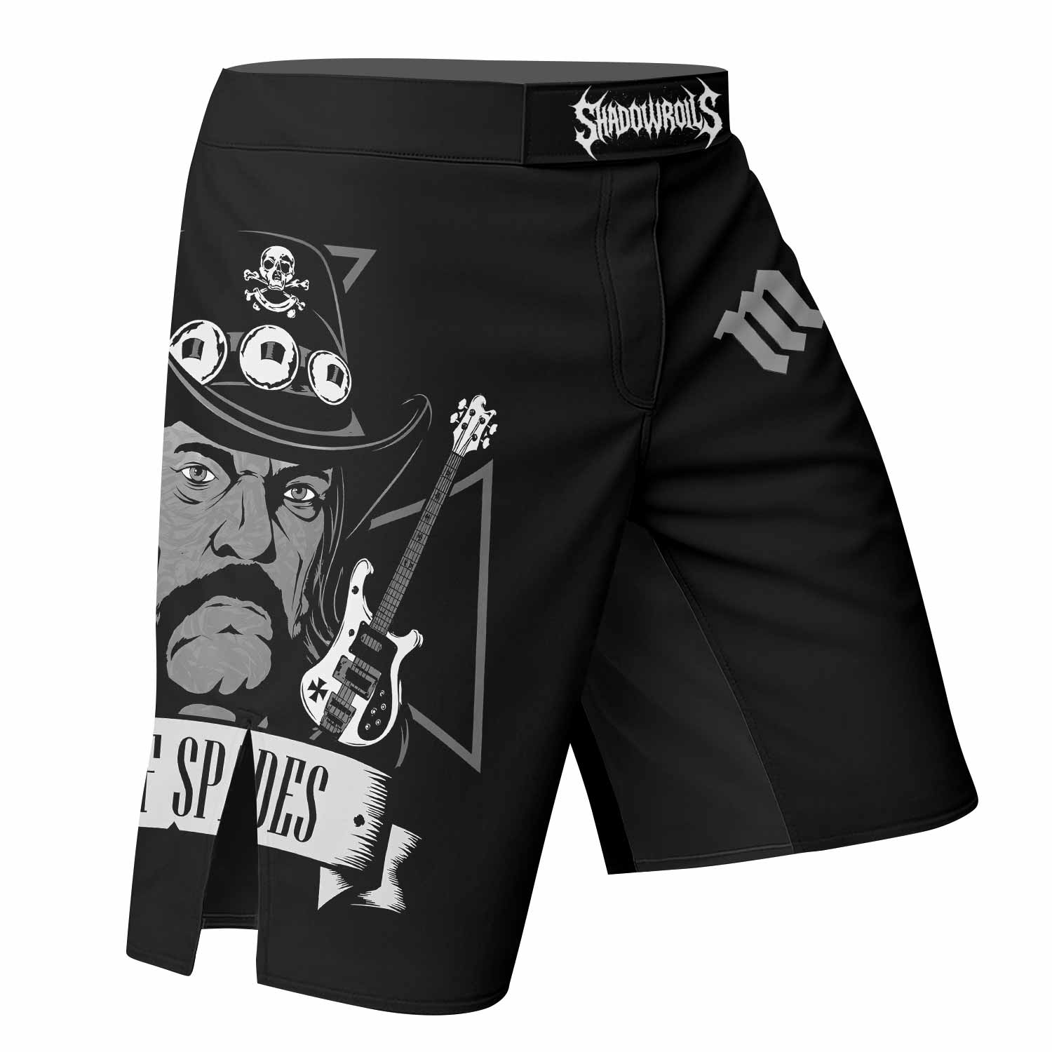 Motörhead Ace of Spades Fight Shorts - right side mockup