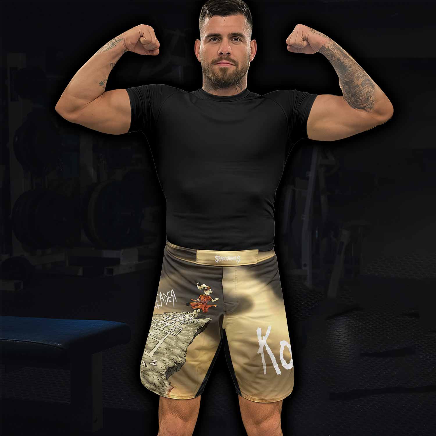 Korn Follow the Leader Fight Shorts - lifestyle view