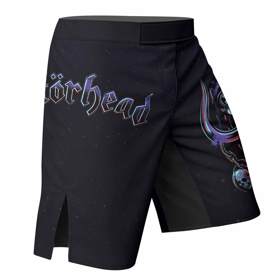 Motörhead England 1978 Fight Shorts - right side mockup