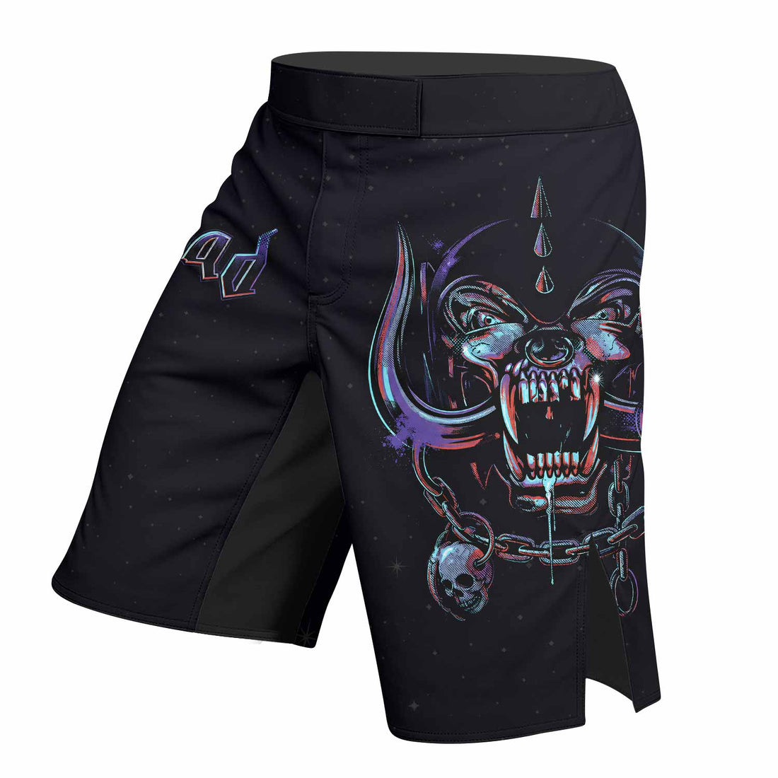Motörhead England 1978 Fight Shorts - right side mockup