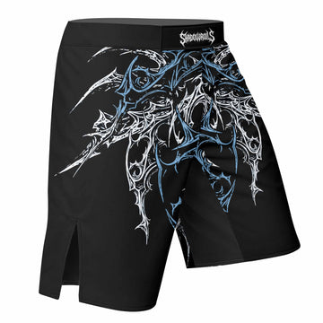 Hellborn Dominion Fight Shorts - right side mockup