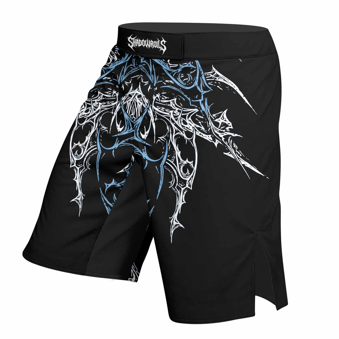 Hellborn Dominion Fight Shorts - right side mockup