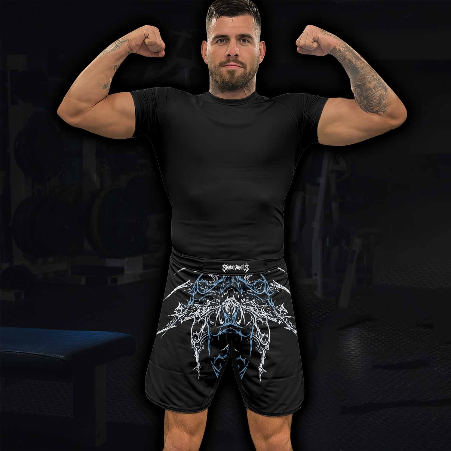 Hellborn Dominion Fight Shorts - lifestyle view