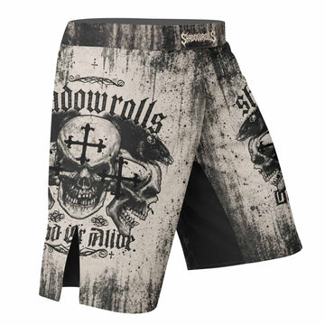Shadowrolls Dead Or Alive Fight Shorts - right side mockup