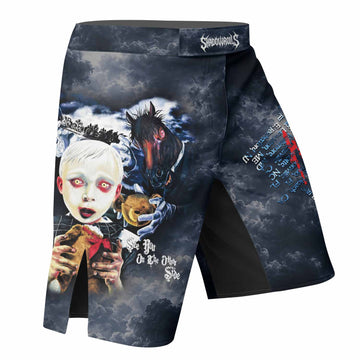 Korn See You On The Other Side Fight Shorts - right side mockup