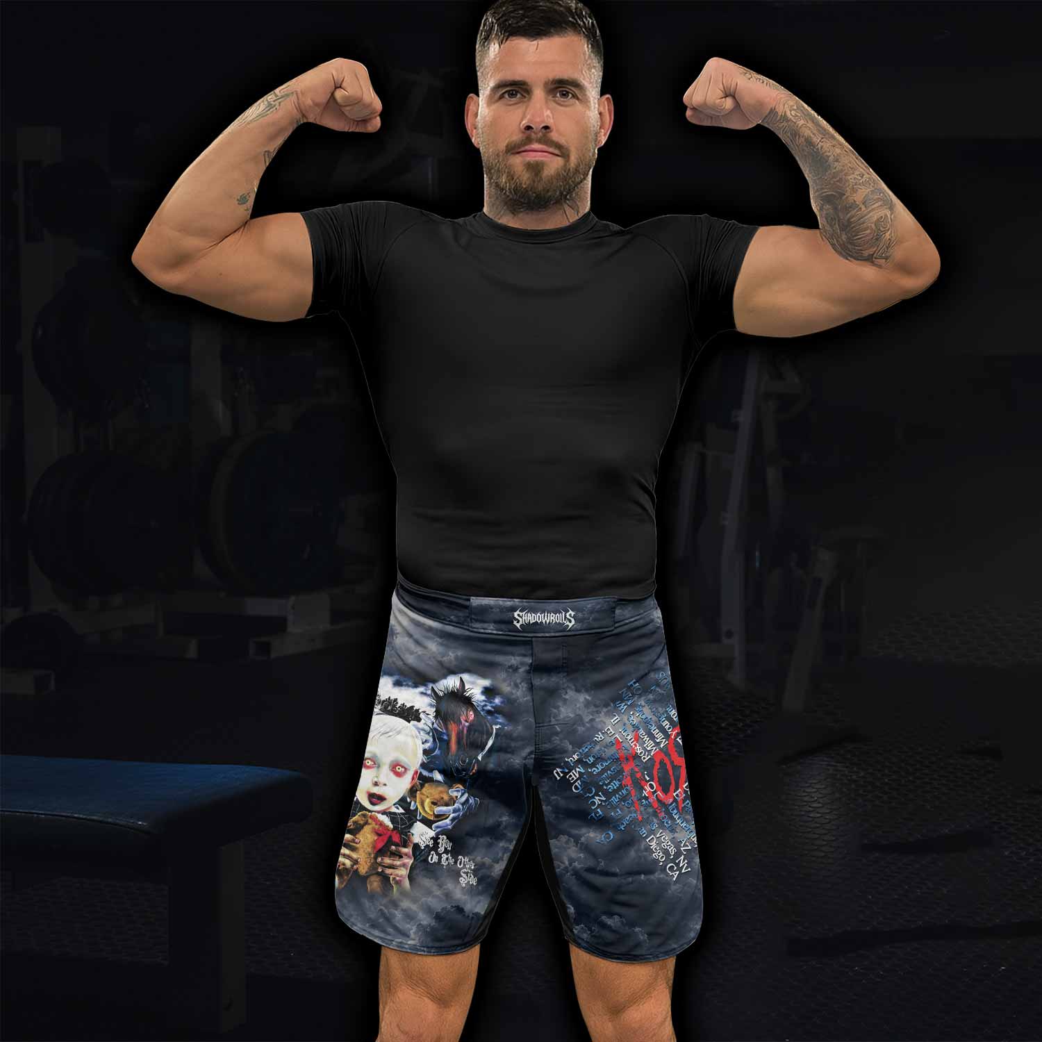 Korn See You On The Other Side Fight Shorts - lifestyle view