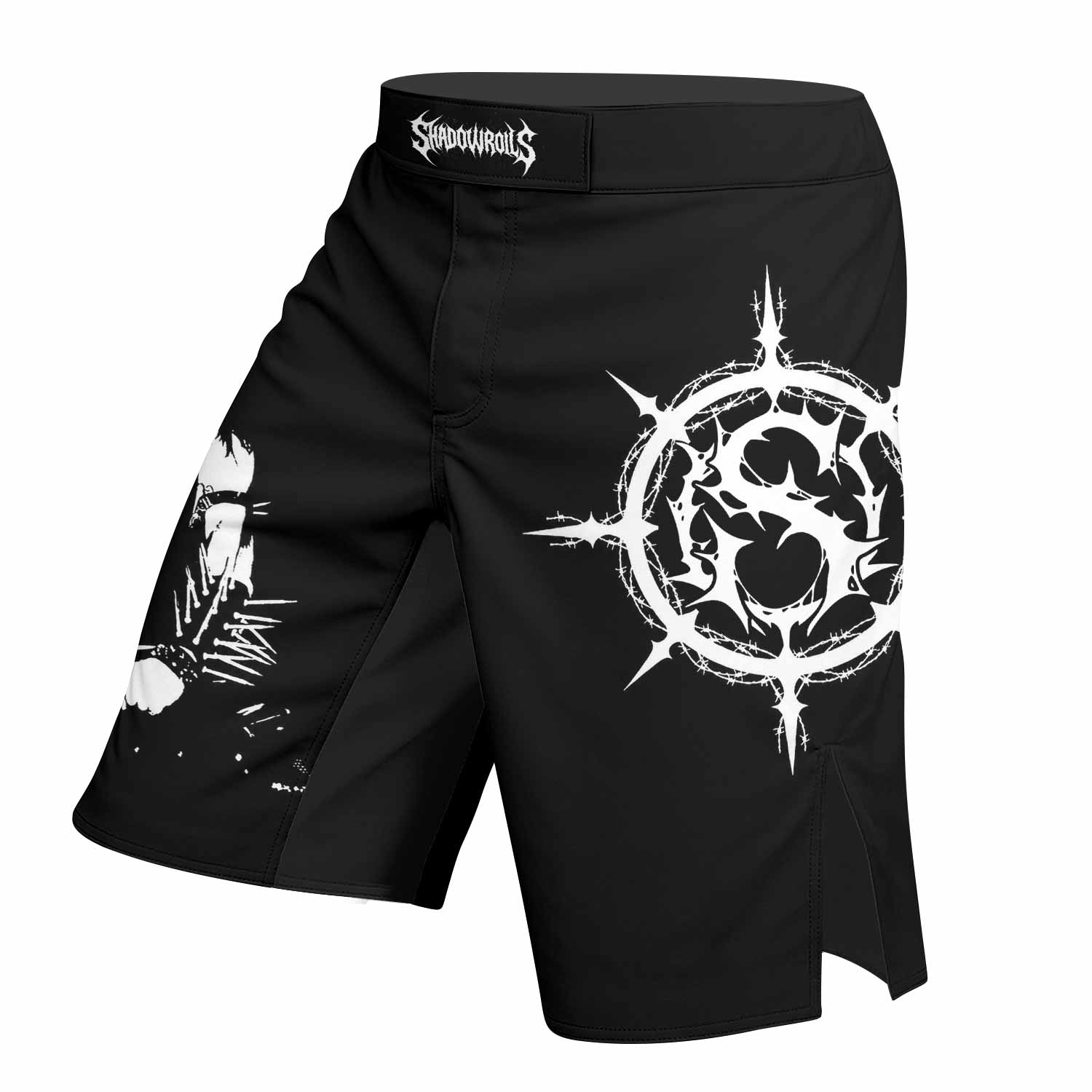 Carpathian Forest We're Going to Hell for This Fight Shorts - left side mockup