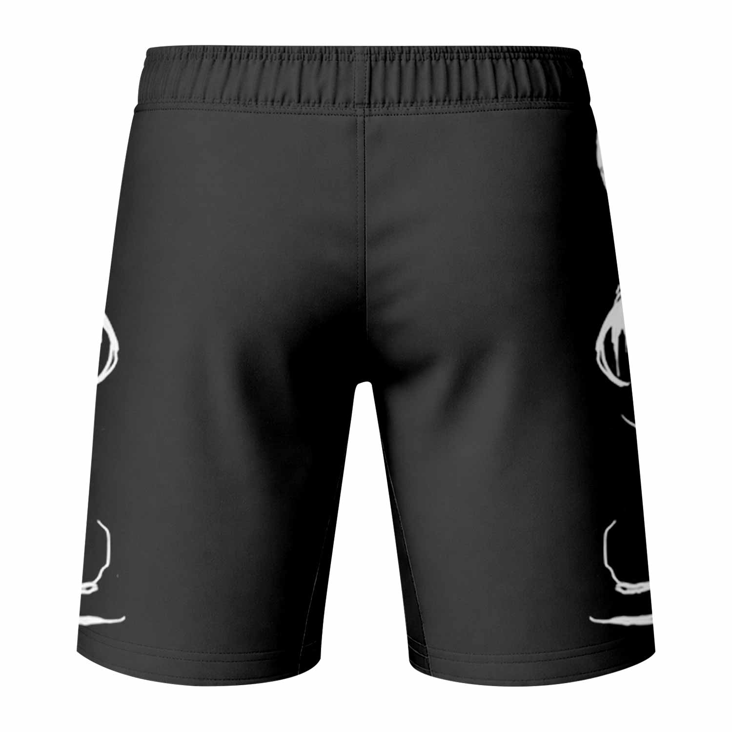 Xasthur To Violate the Oblivious Fight Shorts - back view mockup